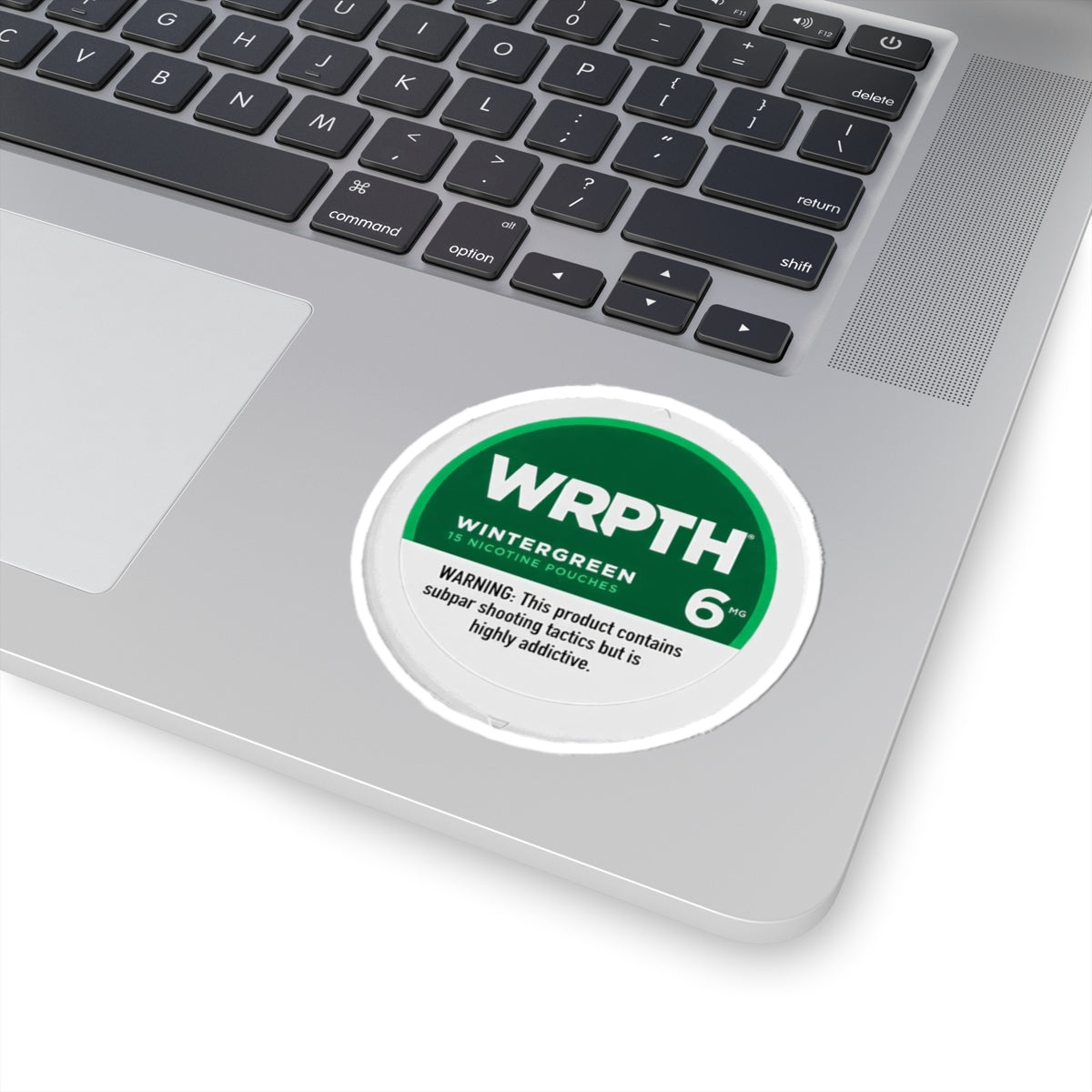 WRPTH Wintergreen Pouch Can Sticker
