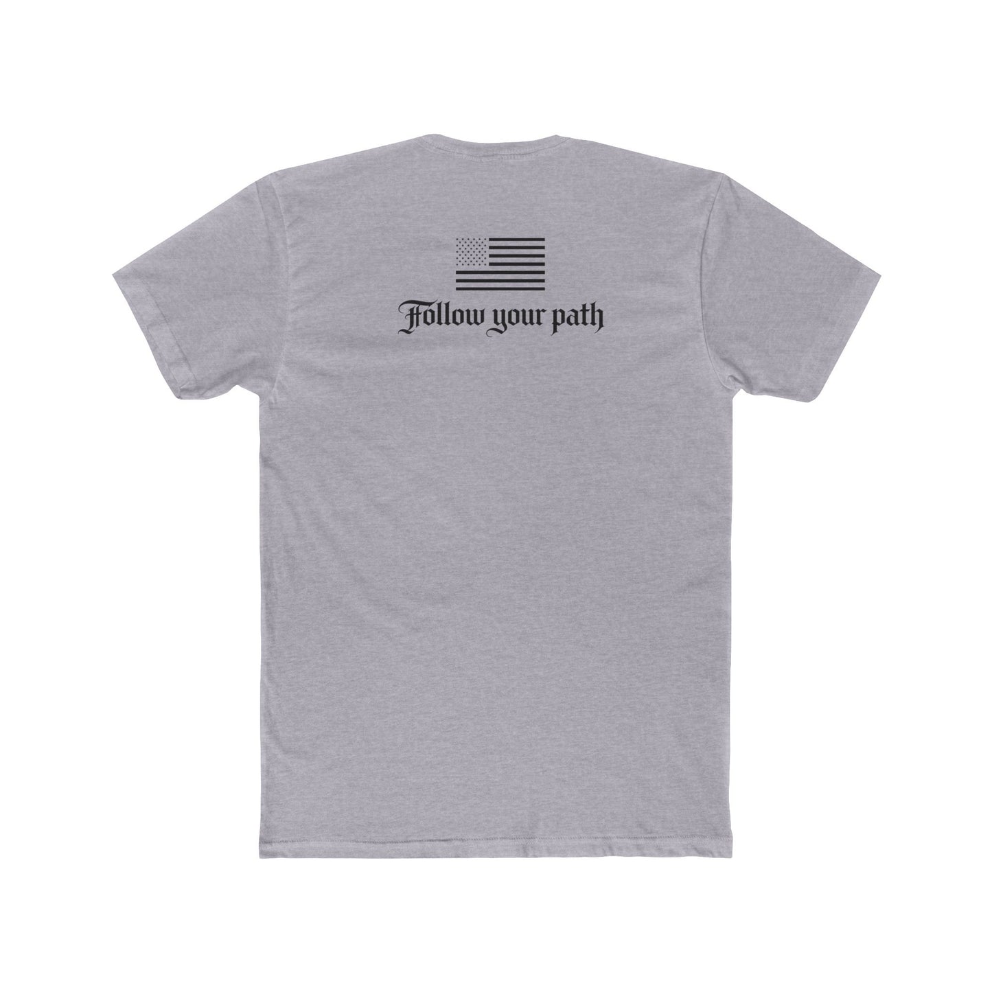 'Follow Your Path'  Athletic Fit T-shirt