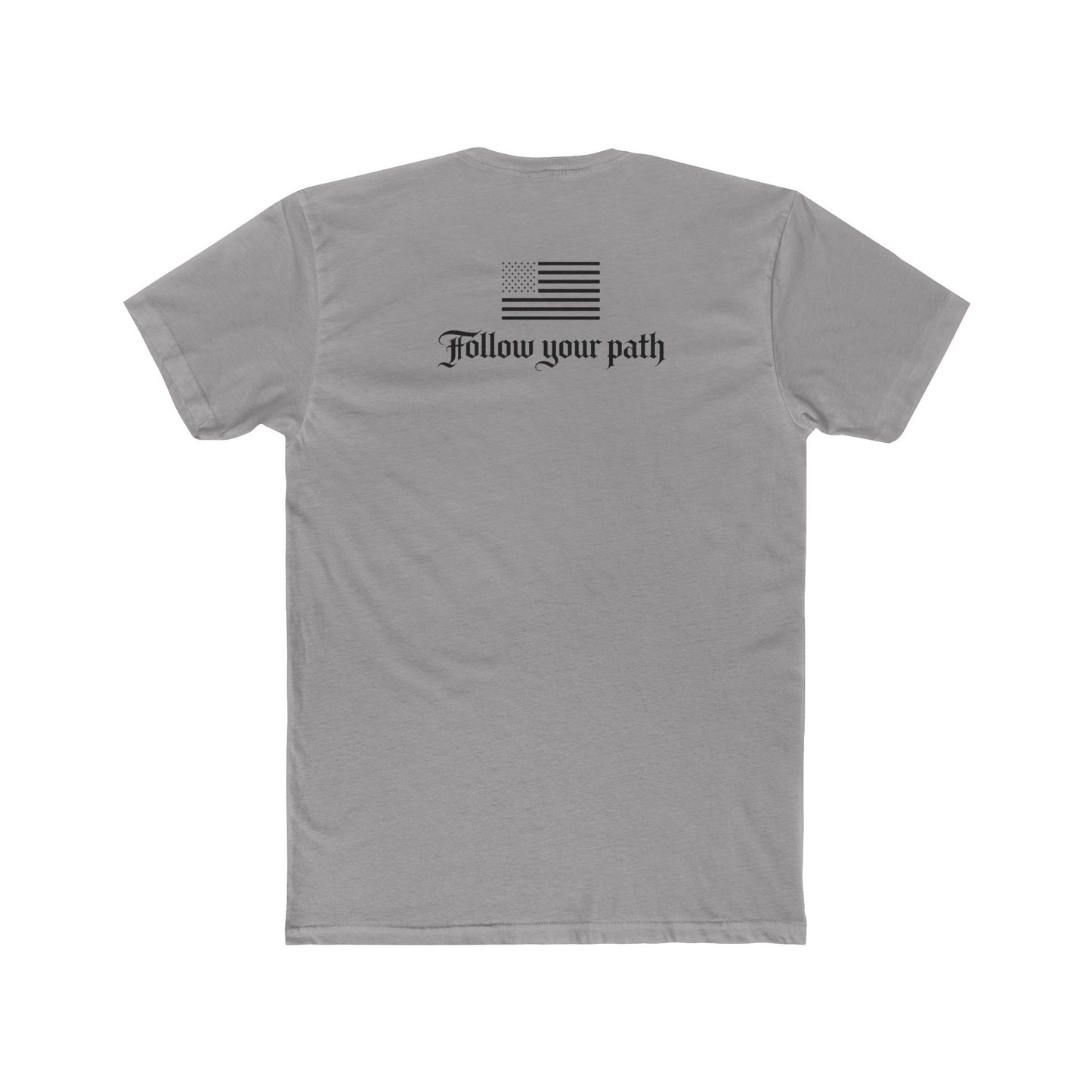 'Follow Your Path'  Athletic Fit T-shirt