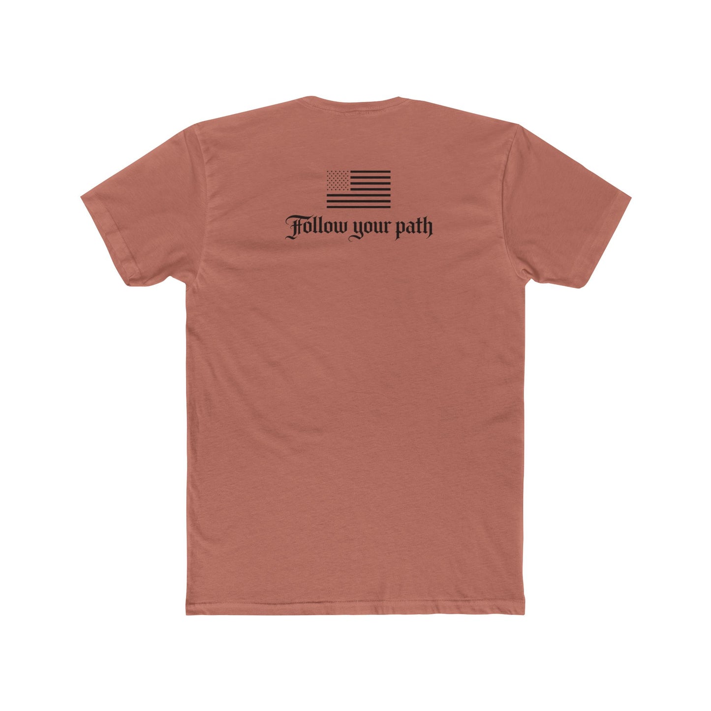 'Follow Your Path'  Athletic Fit T-shirt