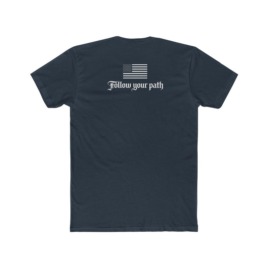 'Follow Your Path'  Athletic Fit T-shirt