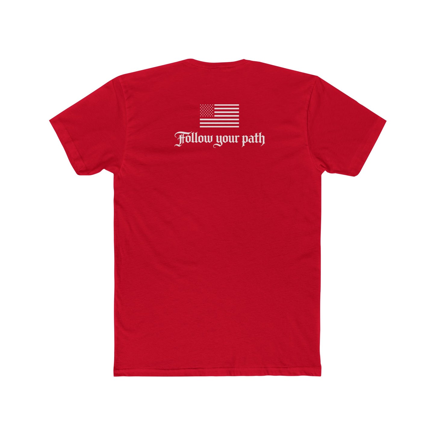 'Follow Your Path'  Athletic Fit T-shirt