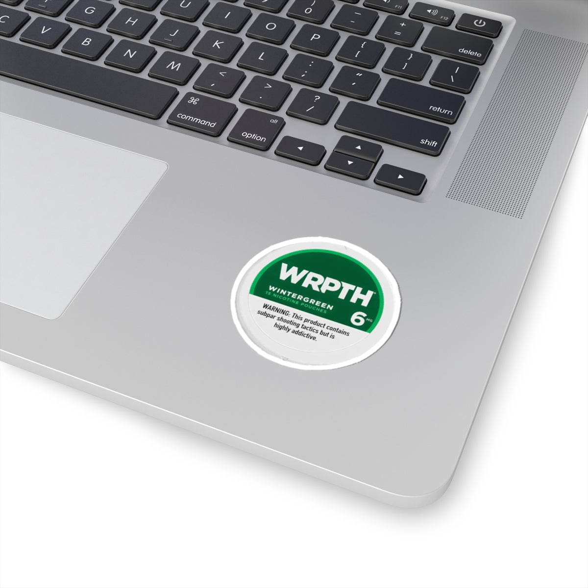 WRPTH Wintergreen Pouch Can Sticker