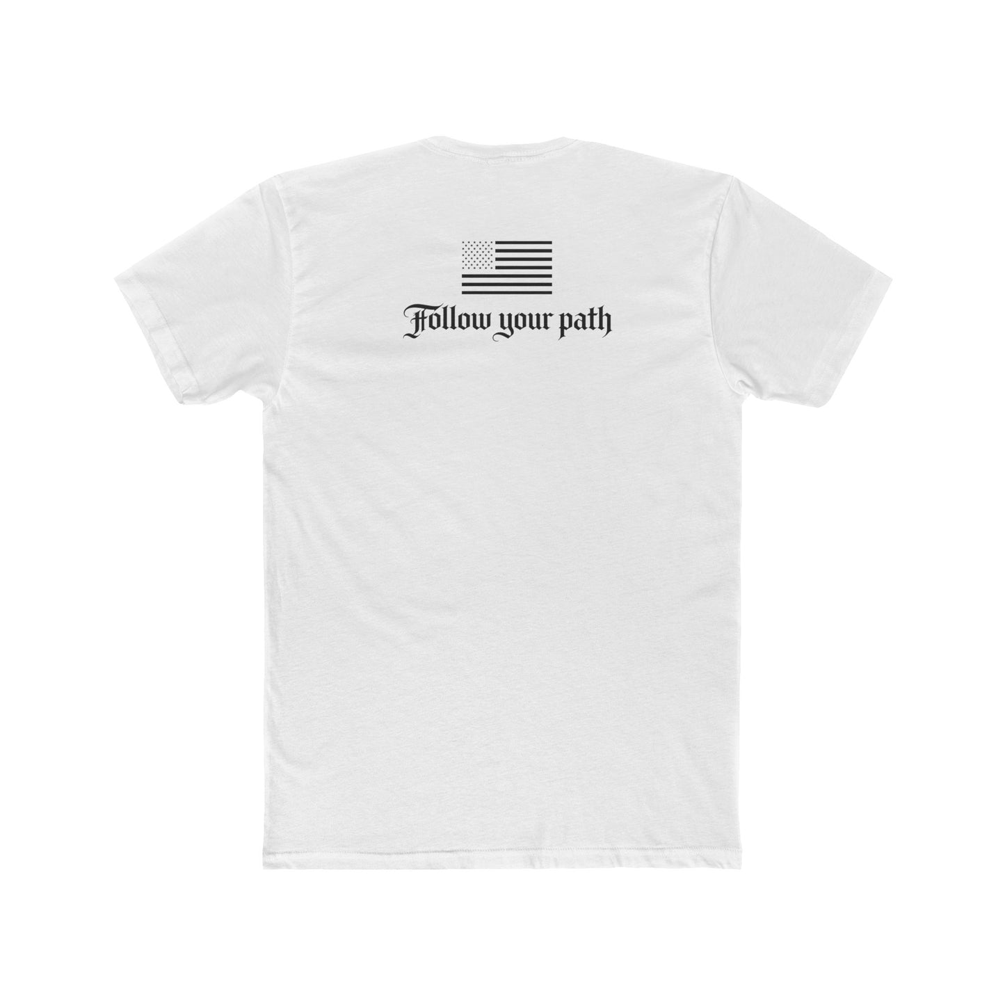'Follow Your Path'  Athletic Fit T-shirt